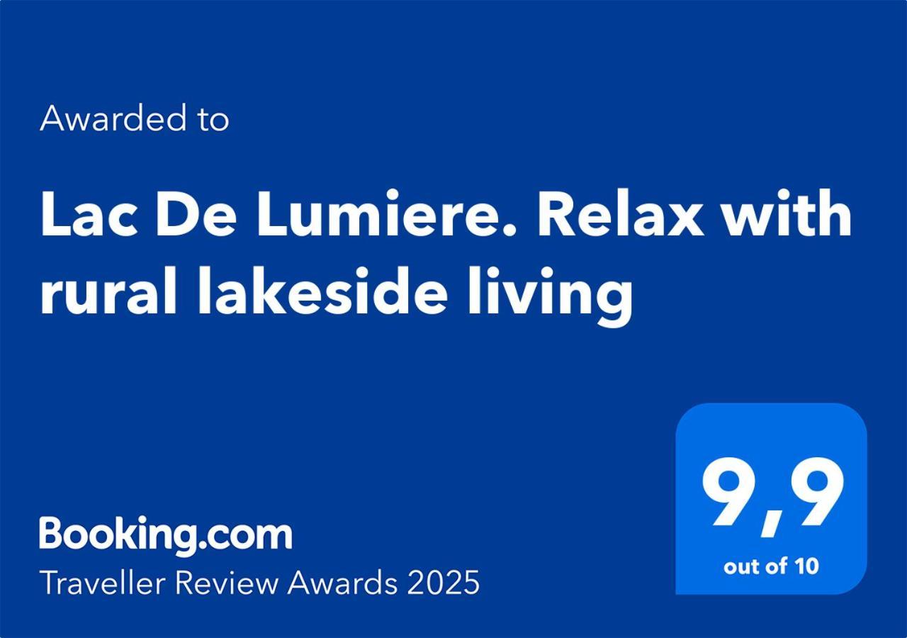 Lac De Lumiere. Relax With Rural Lakeside Living Herry エクステリア 写真